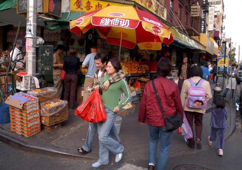 Китайский квартал в Нью-Йорке (2005). Фото: EPA-EFE