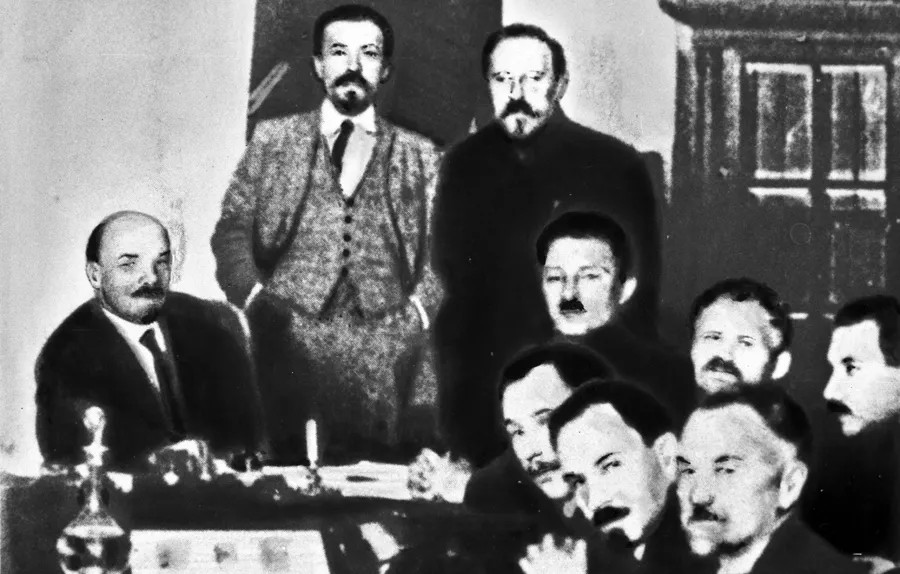Владимир Ленин, Алексей Рыков и Лев Каменев. Фото: РИА Новости