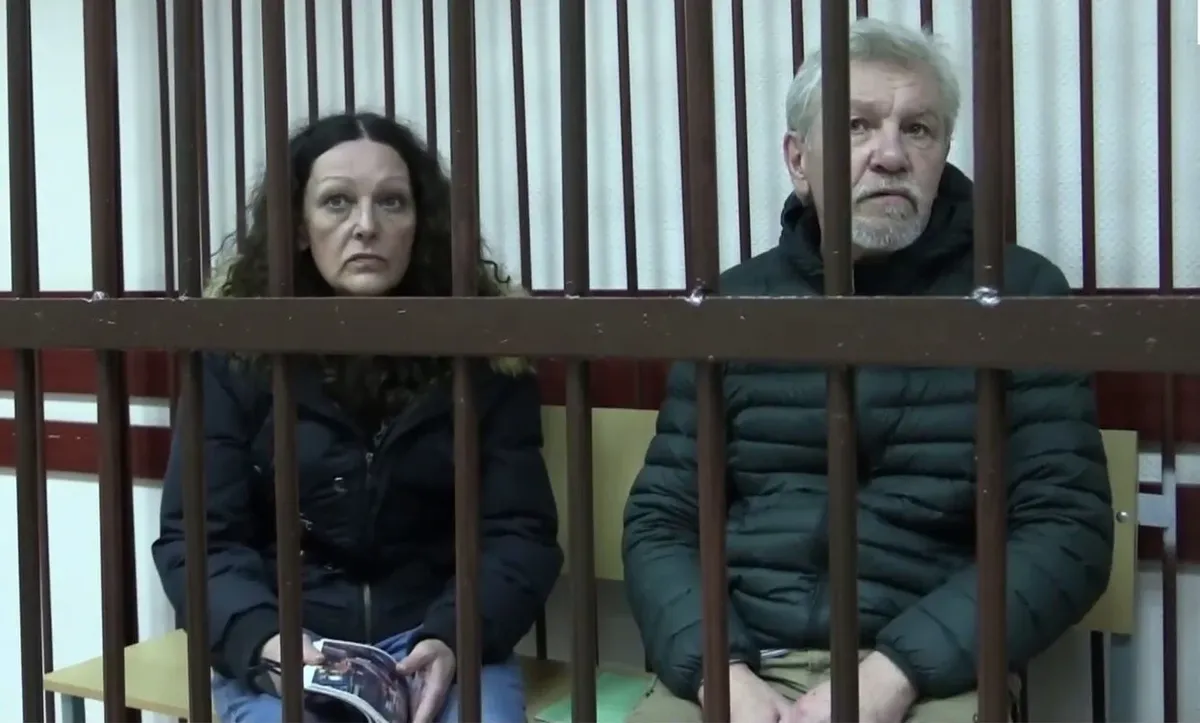 Людмила Разумова и_Александр Мартынов в суде. Фото: архив