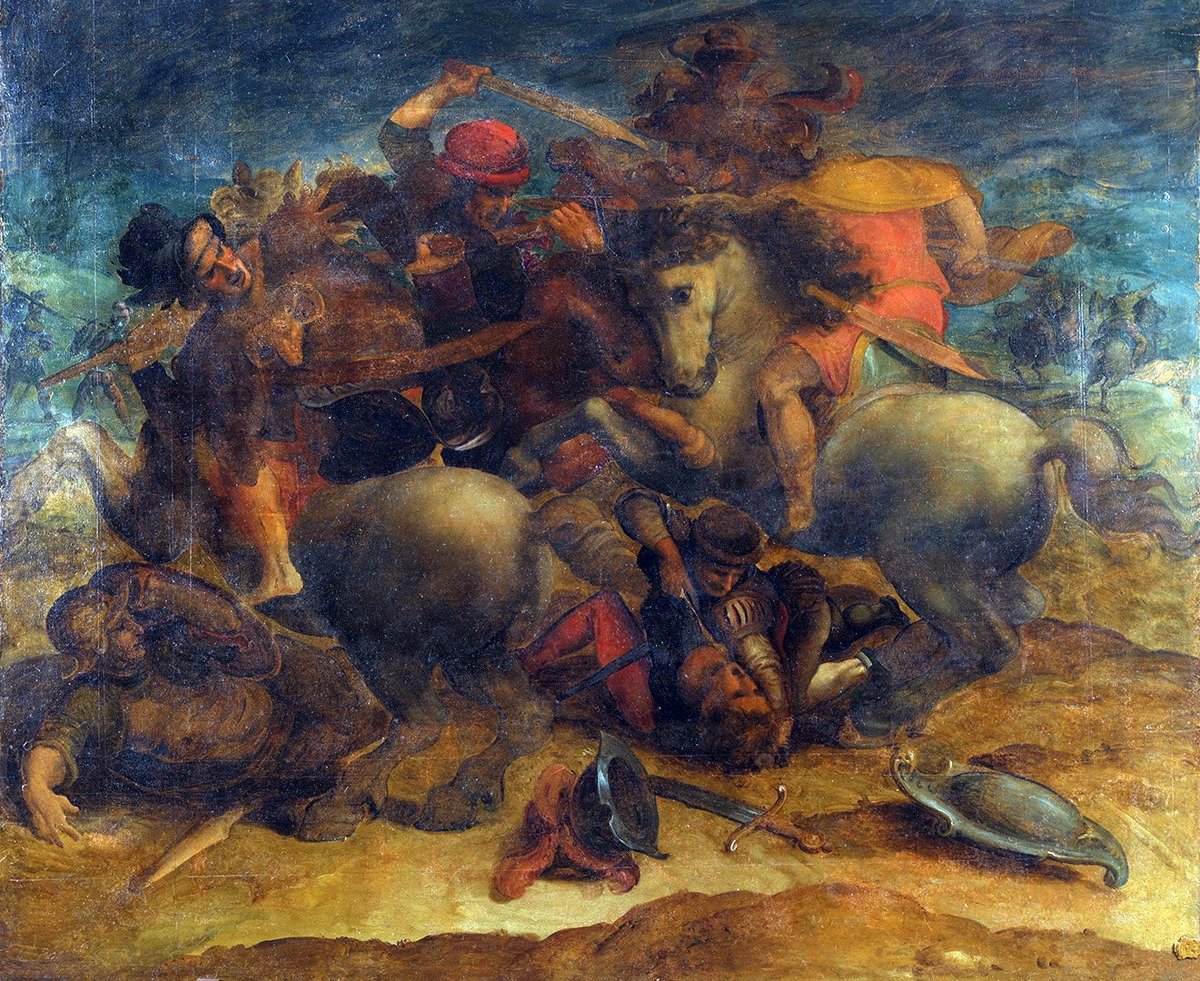 «Битва при Ангиари». Фото: Государственный Эрмитаж