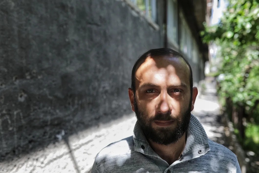 Депутат Арарат Мирзоян, один из авторов «бархатной революции» в Армении. Фото: Влад Докшин / «Новая газета»