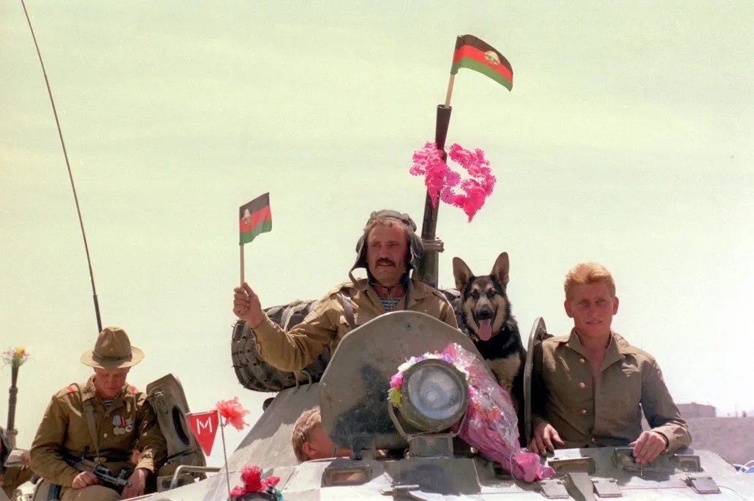 Возвращение советских войск из Афганистана, 1989 год. Фото: Борис Кавашкин / ИТАР-ТАСС