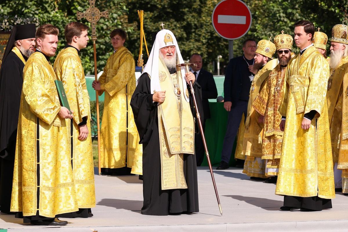 Патриарх Московский и всея Руси Кирилл. Фото: Артем Геодакян / ТАСС