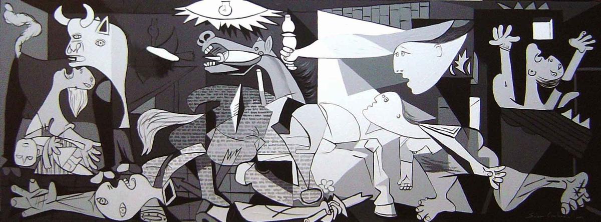 Пабло Пикассо. Герника. 1937 год