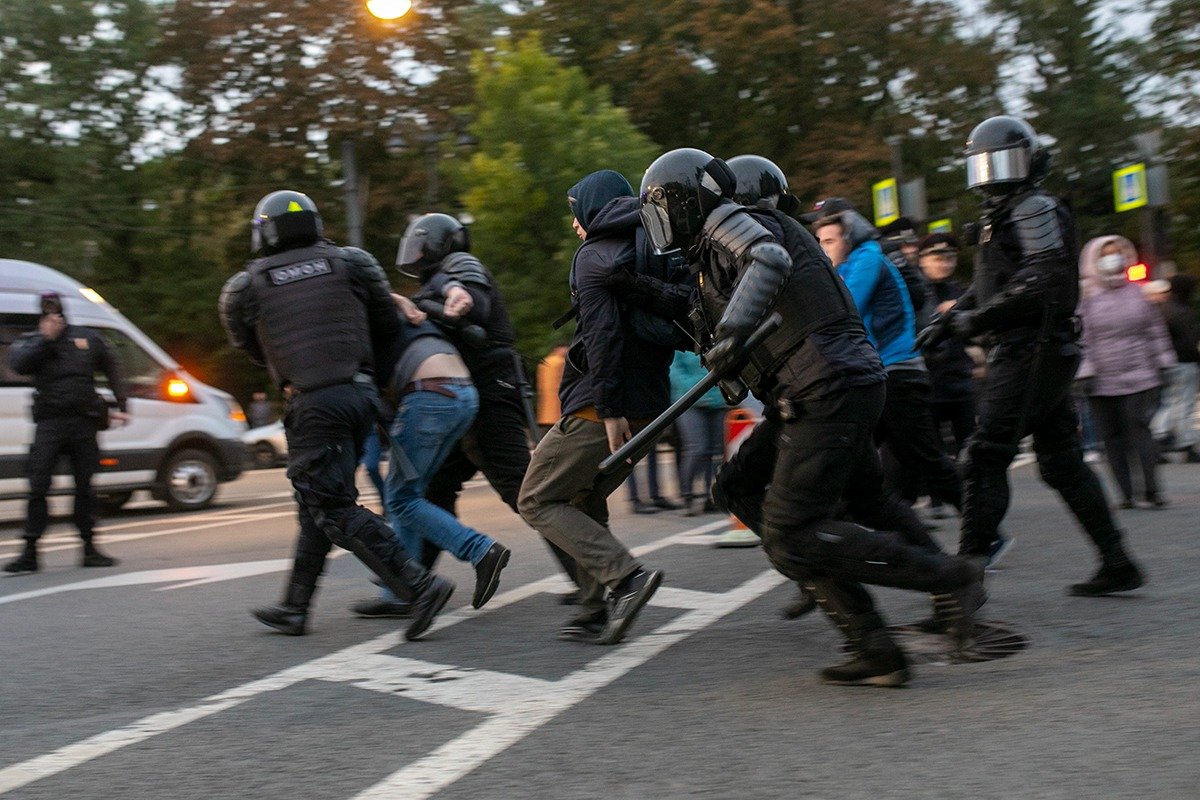 Митинг против мобилизации. Фото: Алексей Душутин / «Новая газета»
