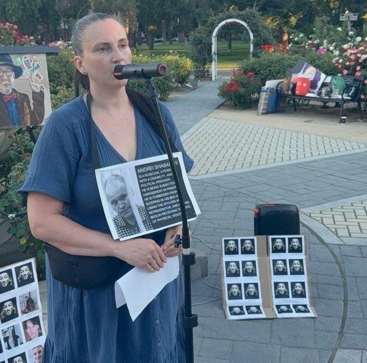 6 июля в Сакраменто (штат Калифорния, США) прошел митинг в поддержку политзаключенных. Фото: freeAndreyShabanov