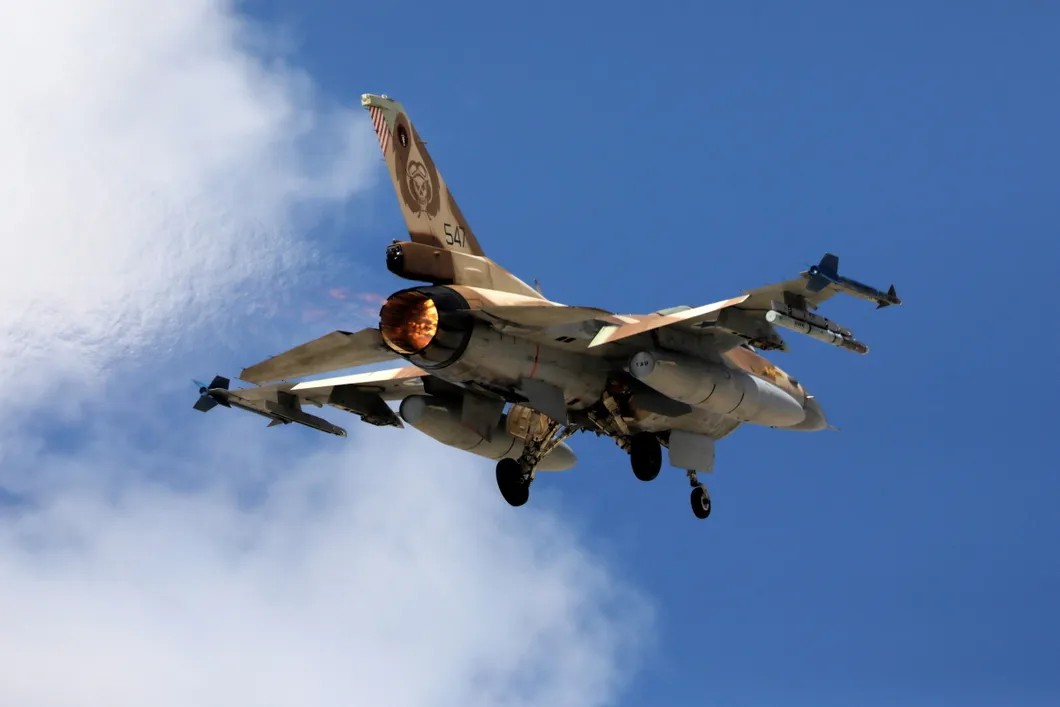 F-16 ВВС Израиля. Фото: Reuters