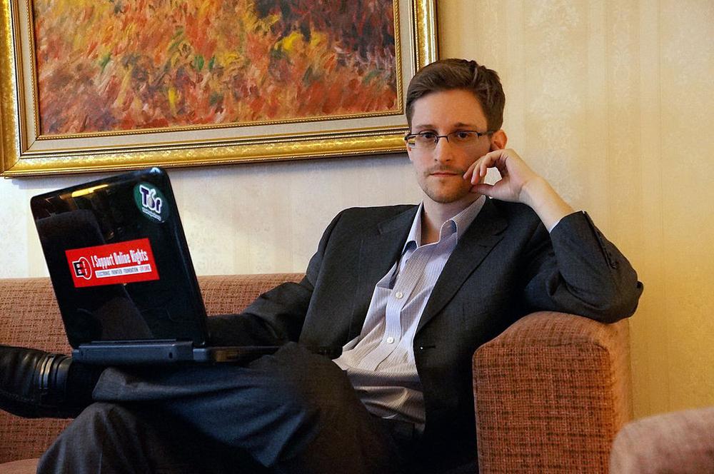 Эдвард Сноуден. Фото: Barton Gellman/Getty Images