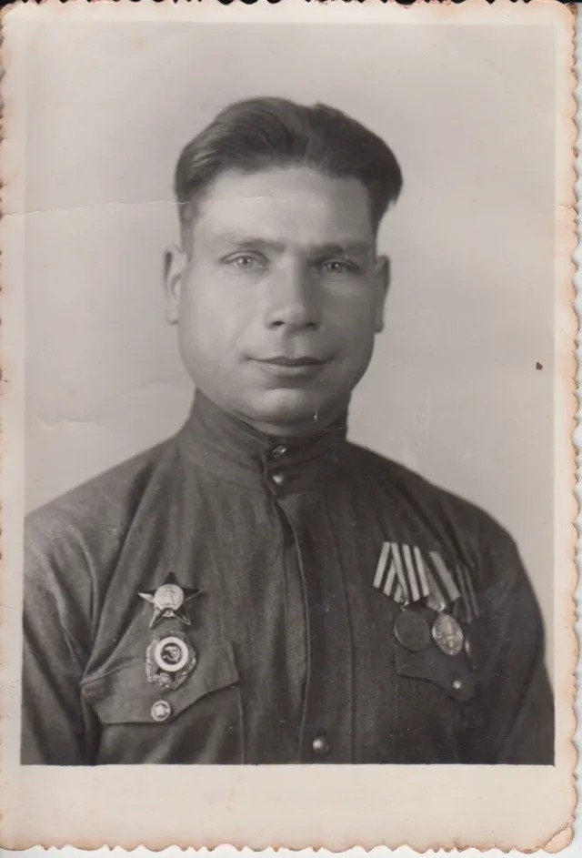 Алексей Уваров. Послевоенное фото