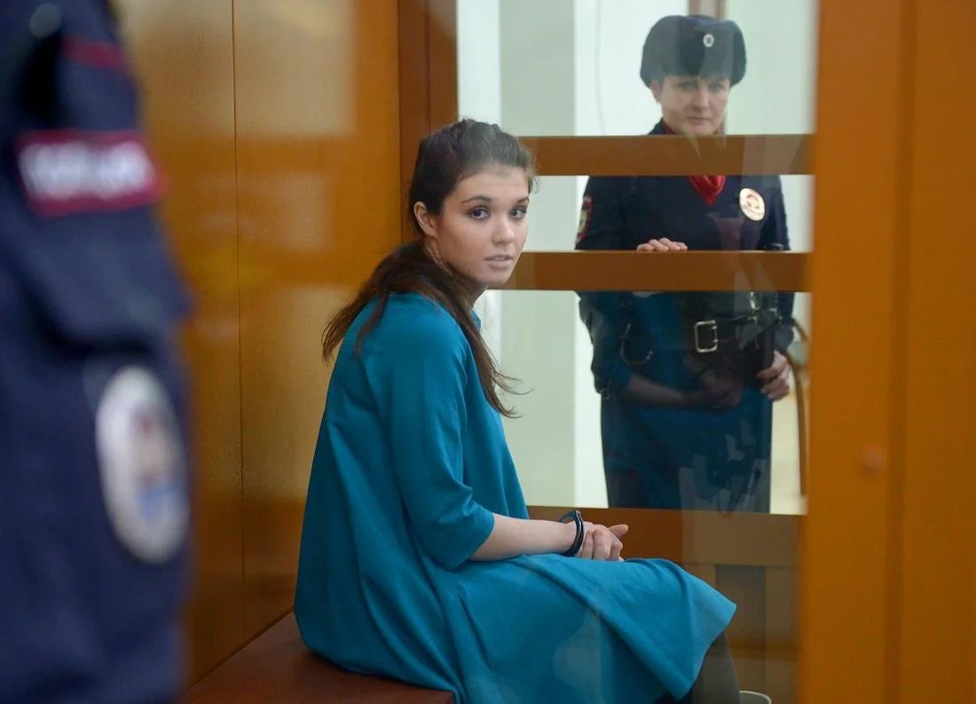 Варвара Караулова в суде. Фото: Геннадий Гуляев / Коммерсантъ