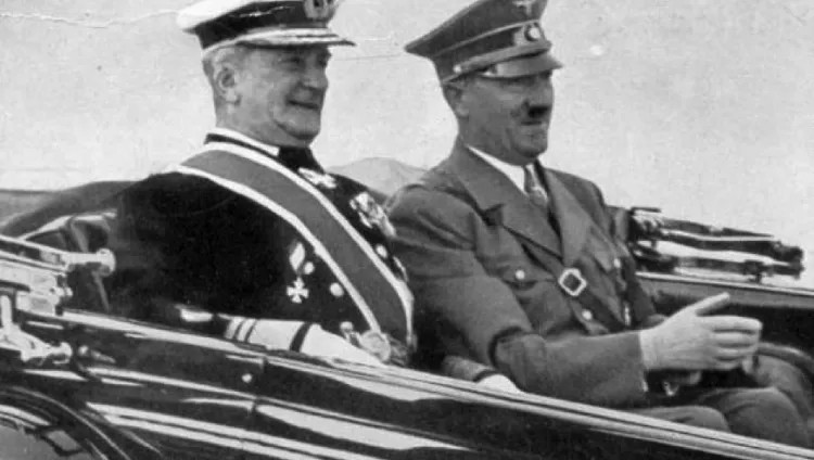 Миклош Хорти с Адольфом Гитлером. Фото: REUTERS