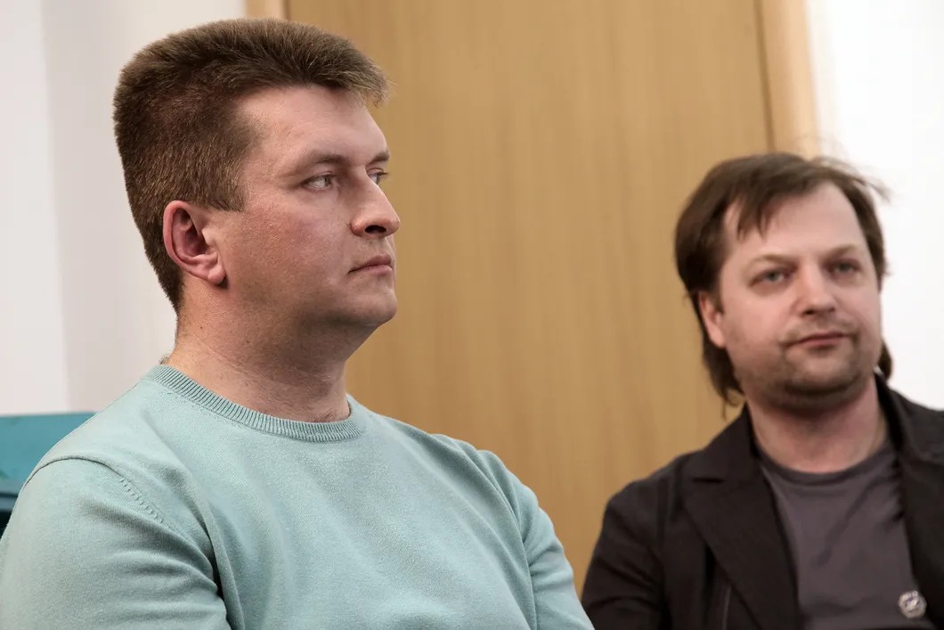 Сергей Семеньков (слева). Фото: Анна Артемьева / «Новая газета»