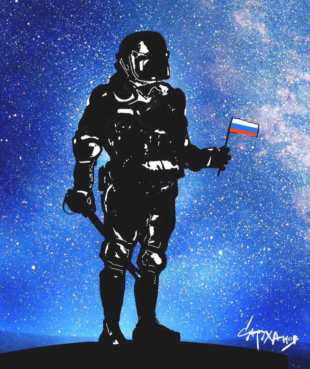 Главный приз лета-осени 2017 — «Космонавт на разгоне митингов»