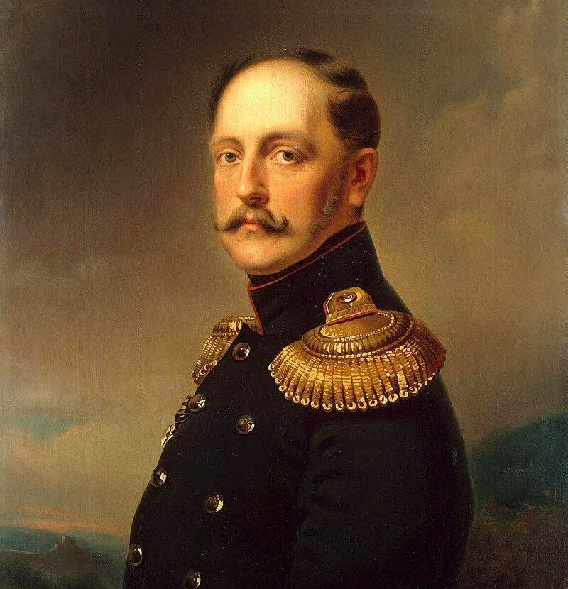 Егор Ботман. Портрет императора Николая I