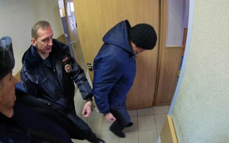 Александр Ефимов в суде. Фото: Валентин Илюшин / 47news