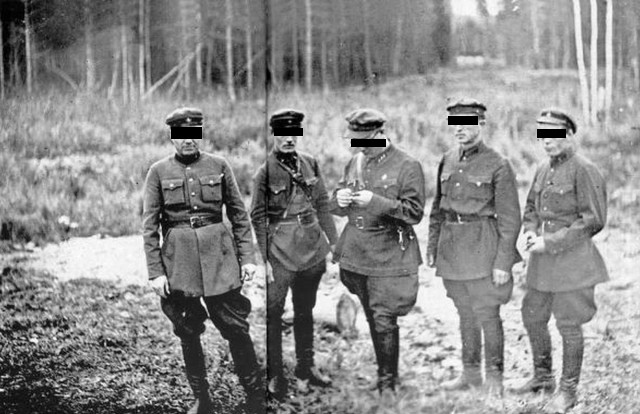 Сотрудники НКВД. Фото из архива