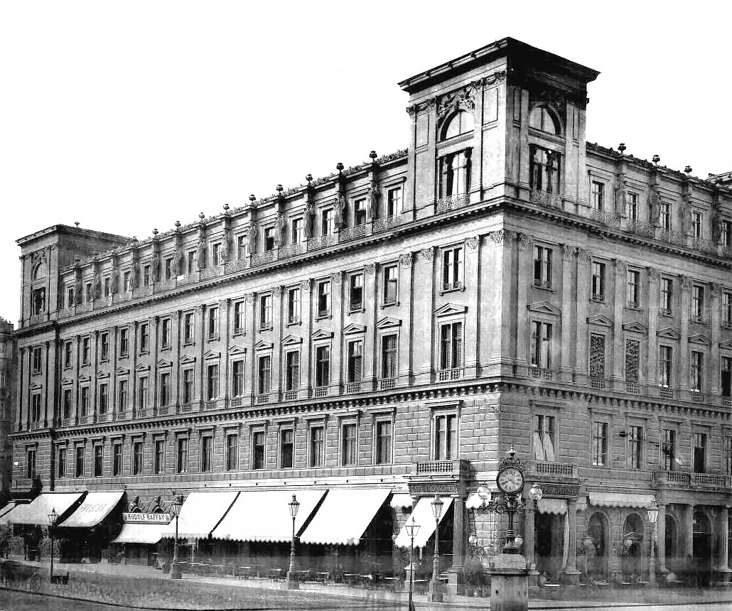 Дворец Эфрусси в Вене, фото 1888 года