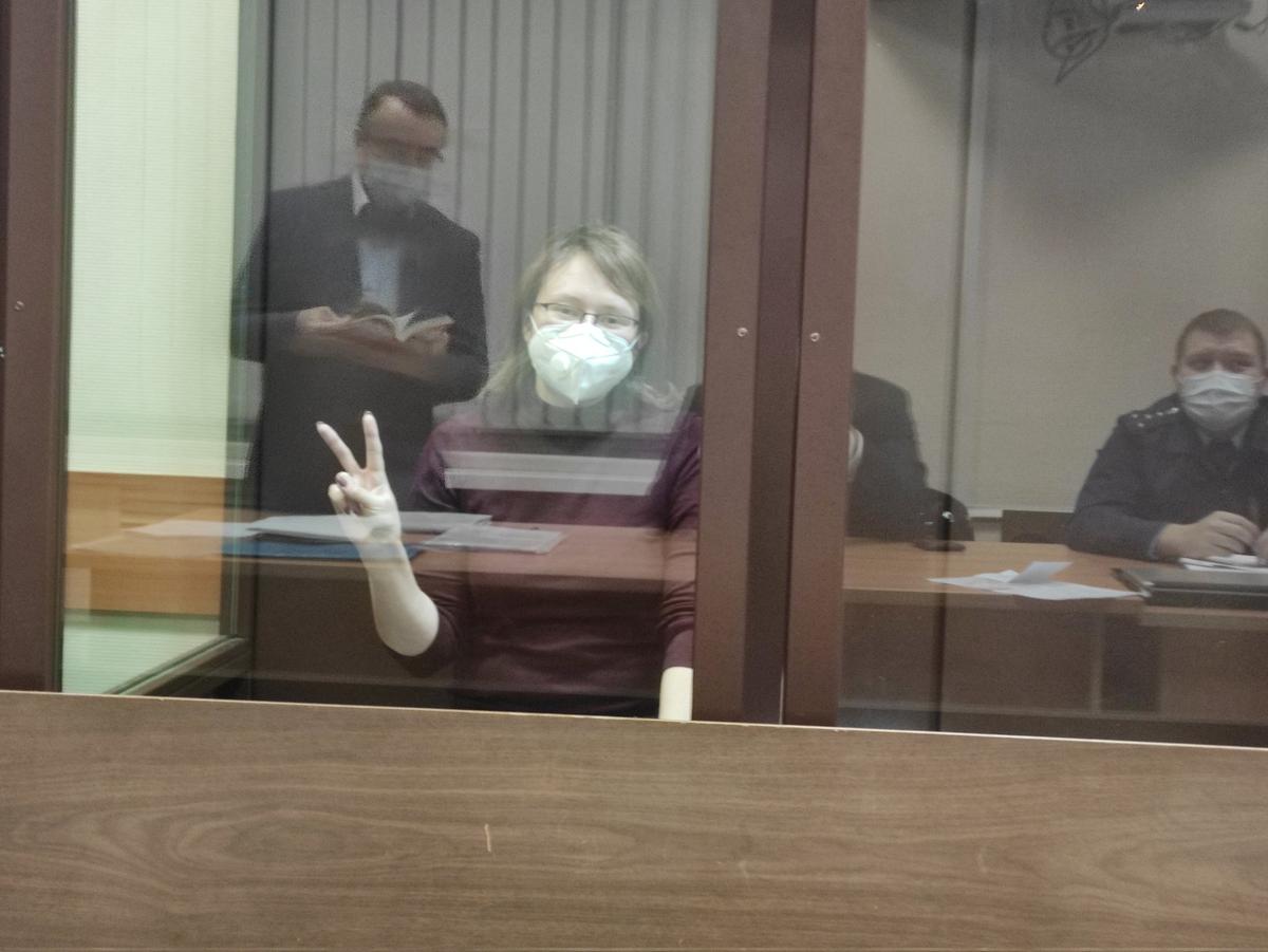 Чанышева в суде. Фото: Владимир Воронин