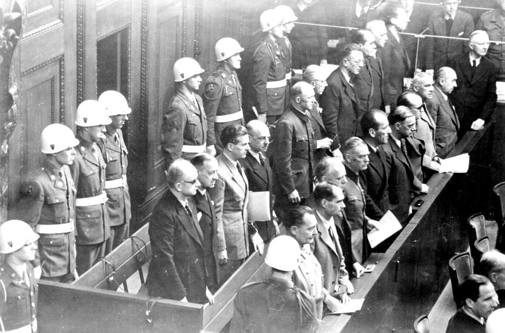 Нюрнбергский процесс. Фото: Евгений Халдей / ТАСС