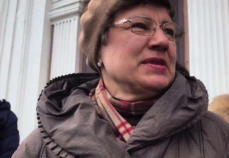 Надежда Вертяховская. Скриншот из видео