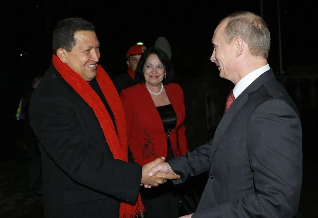 Встреча Уго Чавеса и Владимира Путина в 2010 году. Фото: РИА Новости