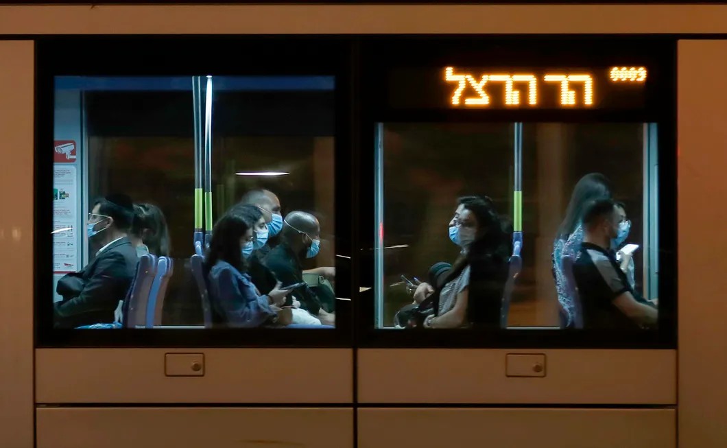 Общественный транспорт в Иерусалиме. Фото: EPA