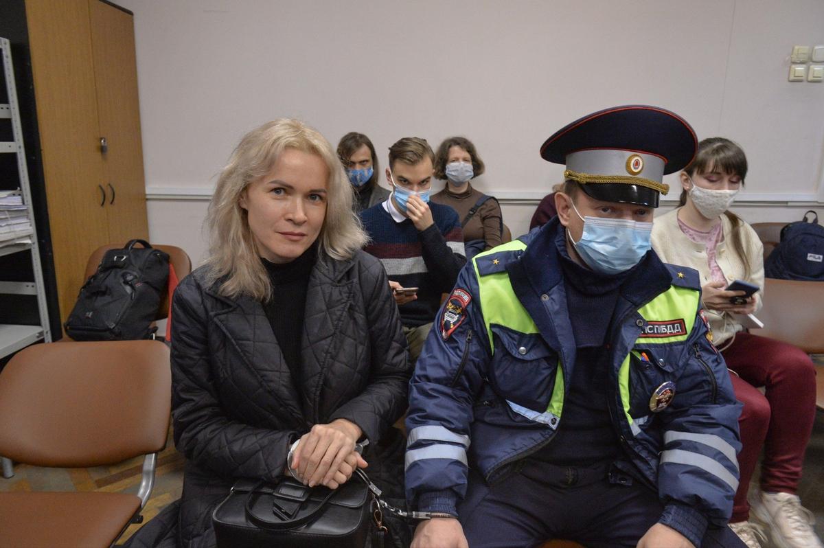 Мария Пономаренко в суде. Фото: Андрей Бок