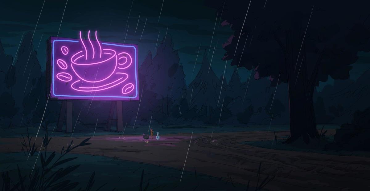 Кадр из анимационного фильма «На выброс»