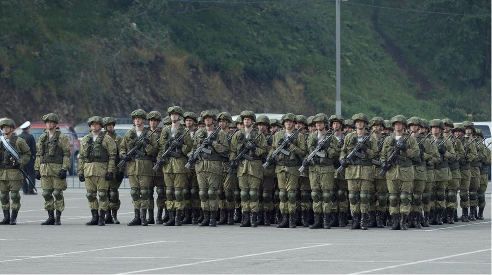 Военные на Камчатке. Фото: Виктор Гуменюк