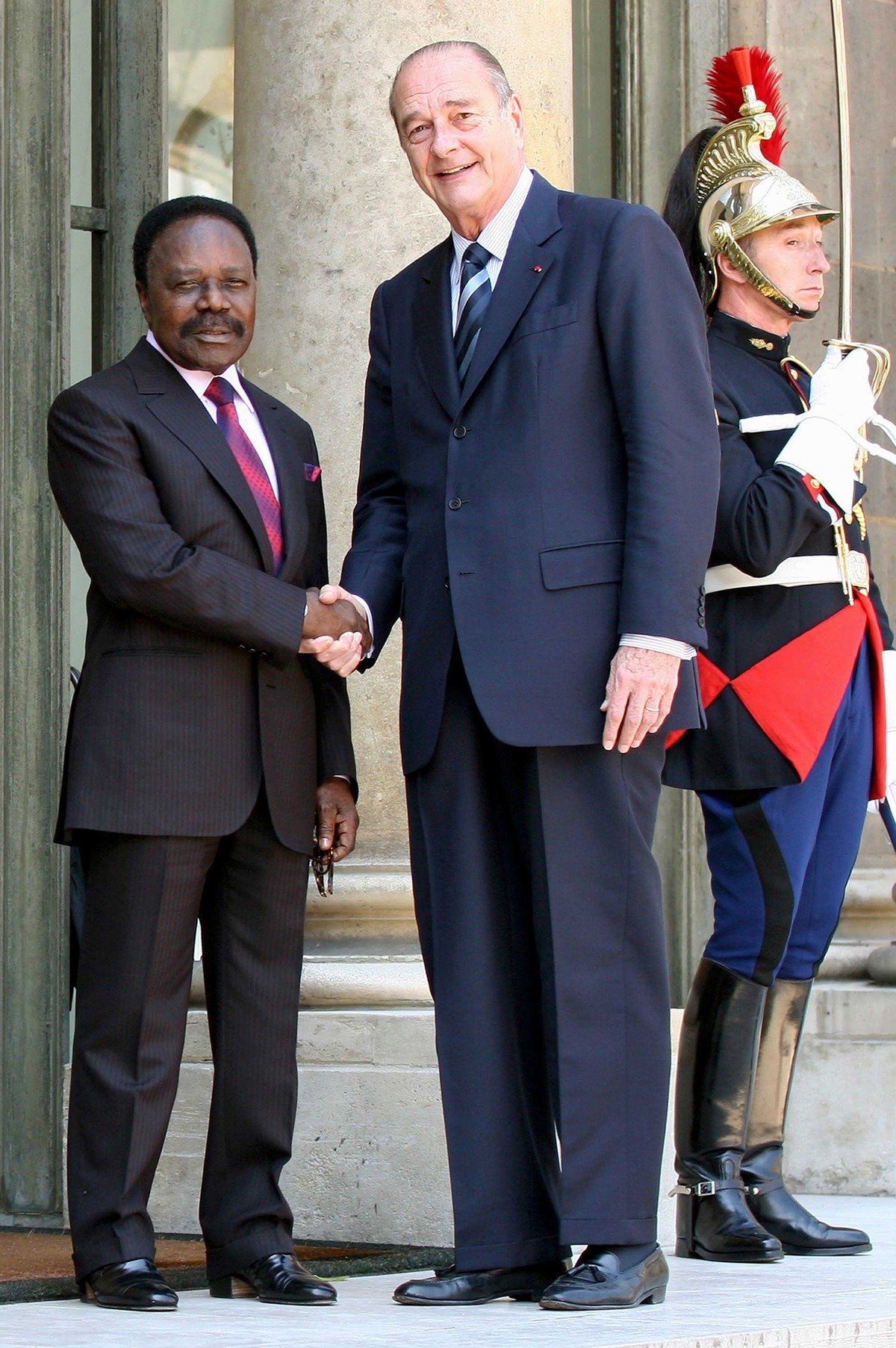 Омар Бонго и Жак Ширак. Фото: Zuma \ TASS