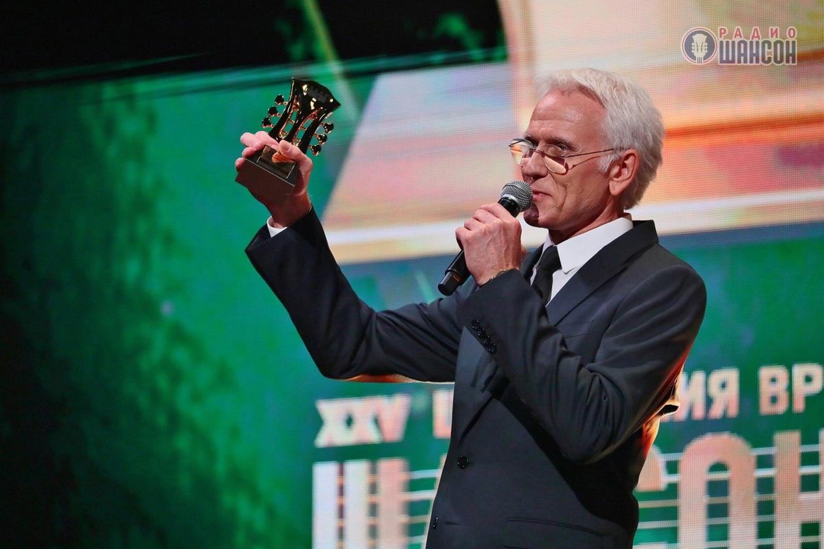 Александр Маршал на вручении премии «Шансон года». Фото: radioshanson.ru