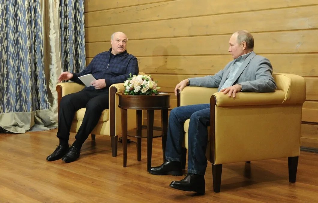 Александр Лукашенко и Владимир Путин Фото: ЕРА