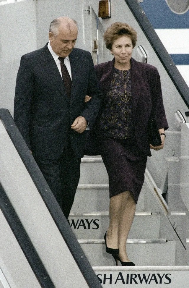 Михаил и Раиса Горбачевы. 1991 год. Фото: РИА Новости