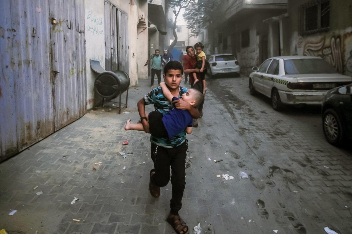 Последствия авиаударов Израиля в Газе. Фото: Middle East Images / ABACA