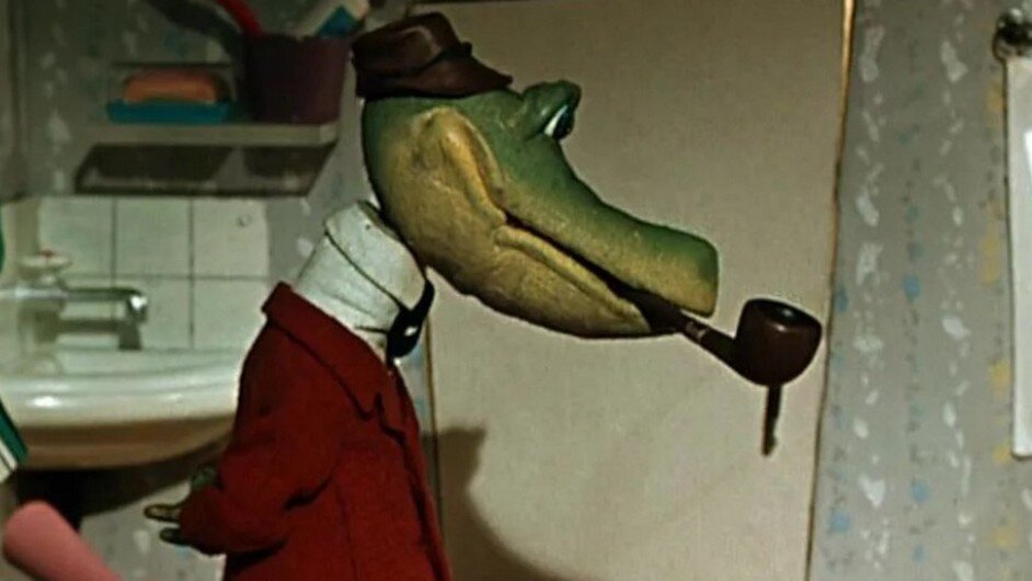 Кадр из мультфильма «Крокодил Гена»