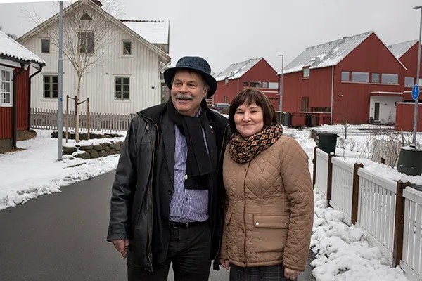 Матс Вернер и Любовь Кочетова. Фото: Анна Артемьева / «Новая газета»