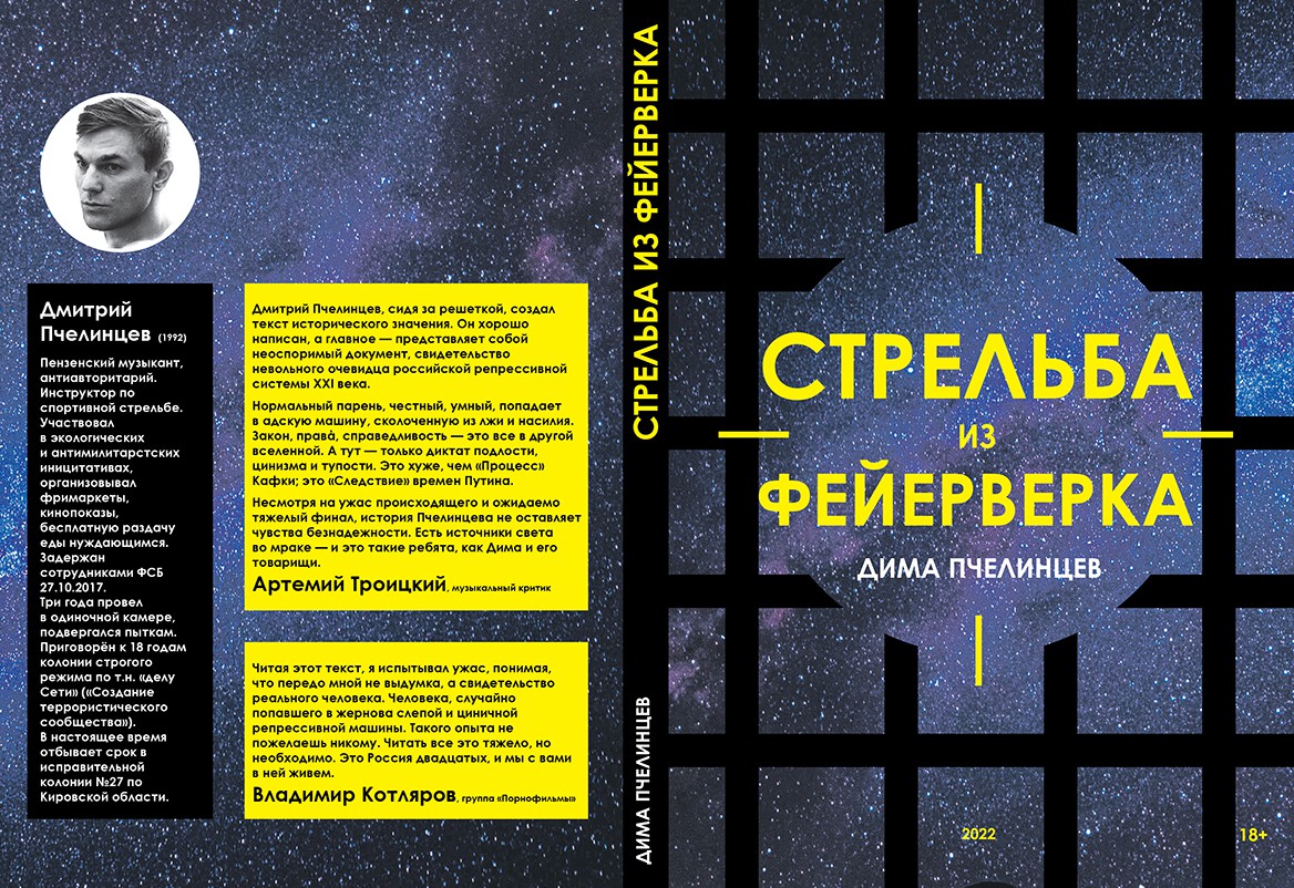 Обложка книги Дмитрия Пчелинцева