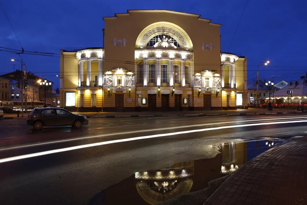 Здание Государственного академического театра драмы имен Волкова в Ярославле. Фото: РИА Новости