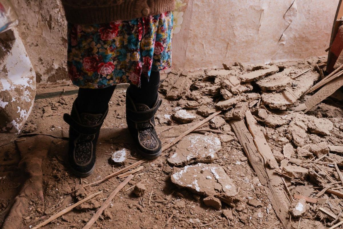 24 февраля 2022 года. Последствия обстрела в Горловке. Фото: Александр Рюмин / ТАСС