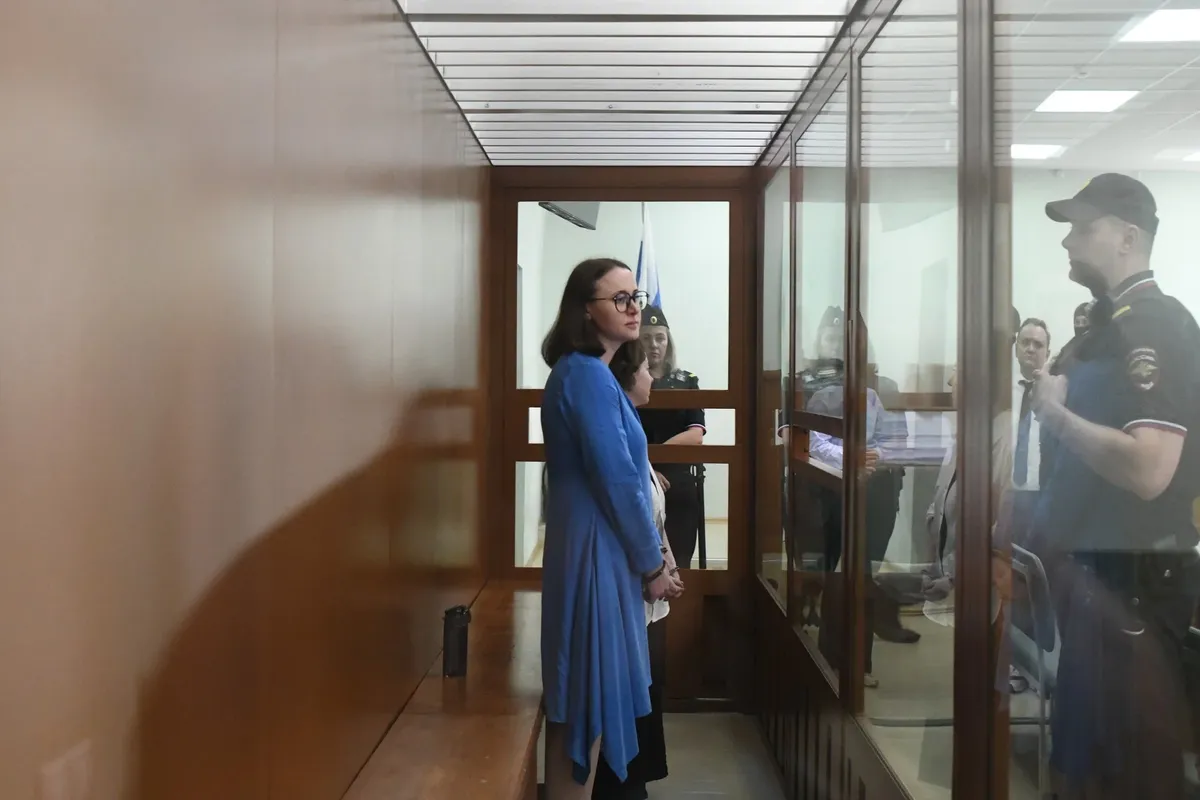 На оглашении приговора. Светлана Петрийчук и Женя Беркович. Фото: Светлана Виданова / «Новая газета»