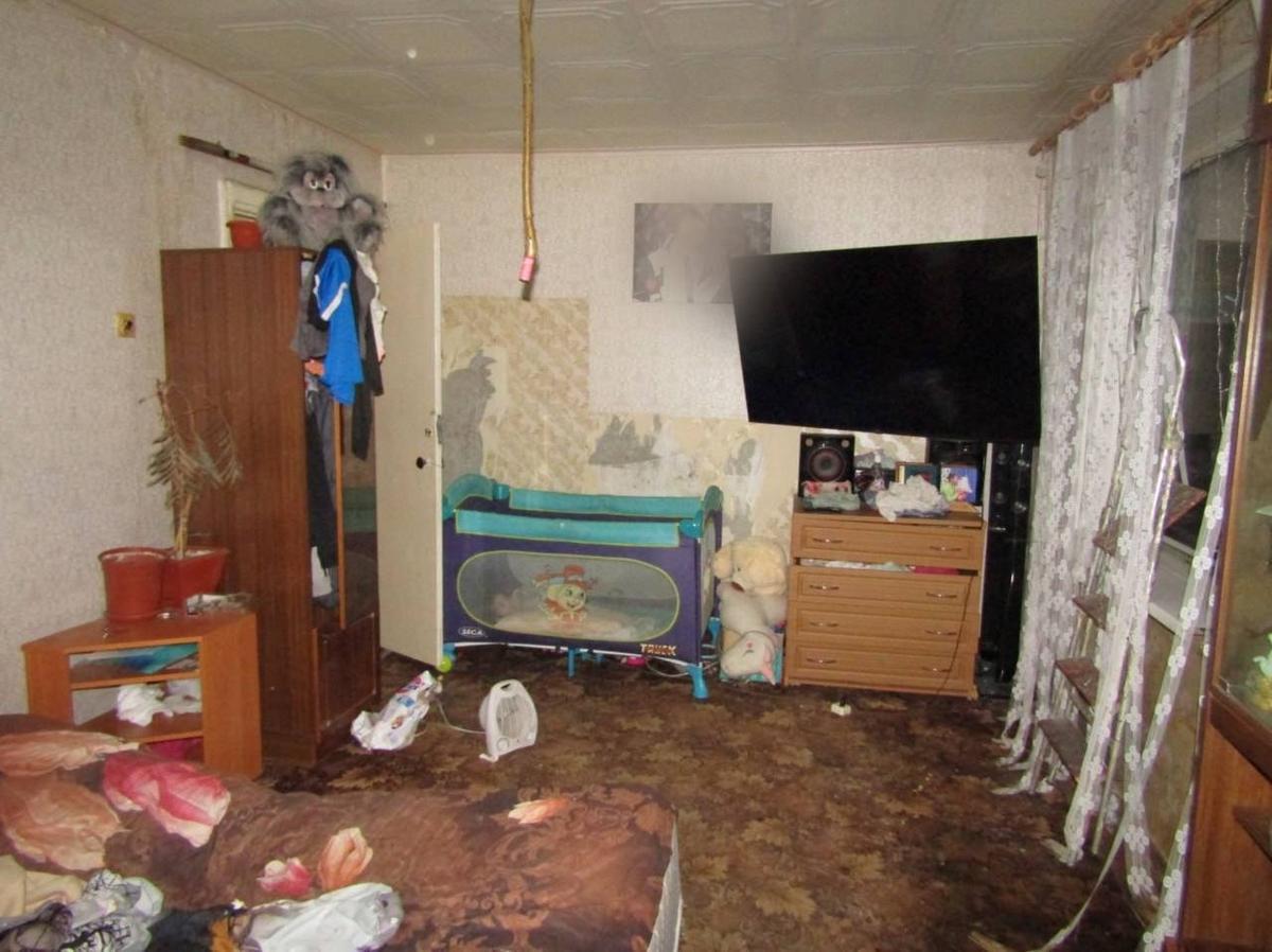 Норильск. Квартира, где от голода умер младенец. Фото: прокуратура Красноярского края