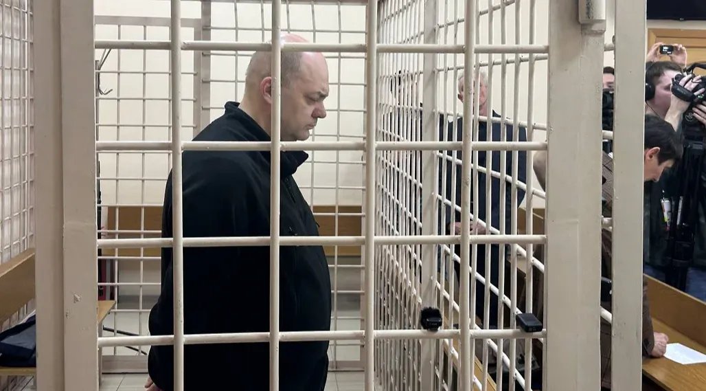 Алексей Смирнов в суде. Фото: пресс-служба судов Курской области