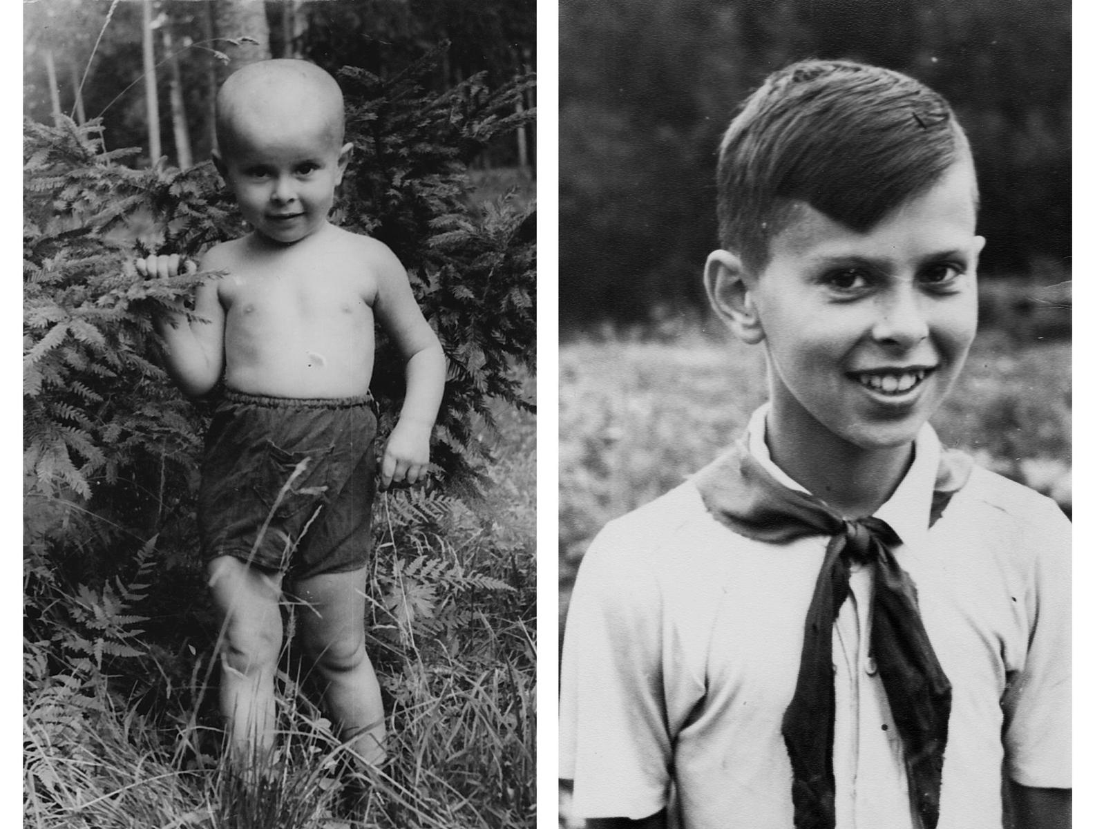 Детские фото Валерия Абрамкина. Фото из семейного архива