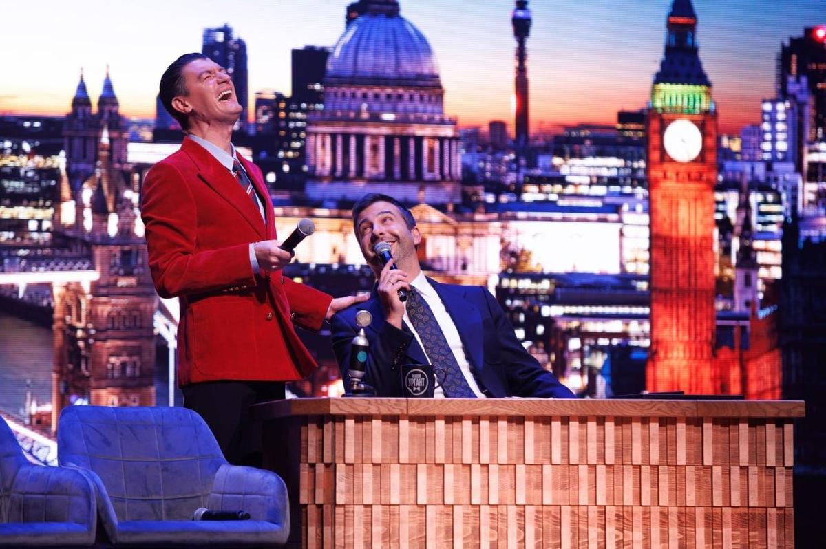 Александр Гудков и Иван Ургант. Источниик: телеграм-канал «Живой Ургант»