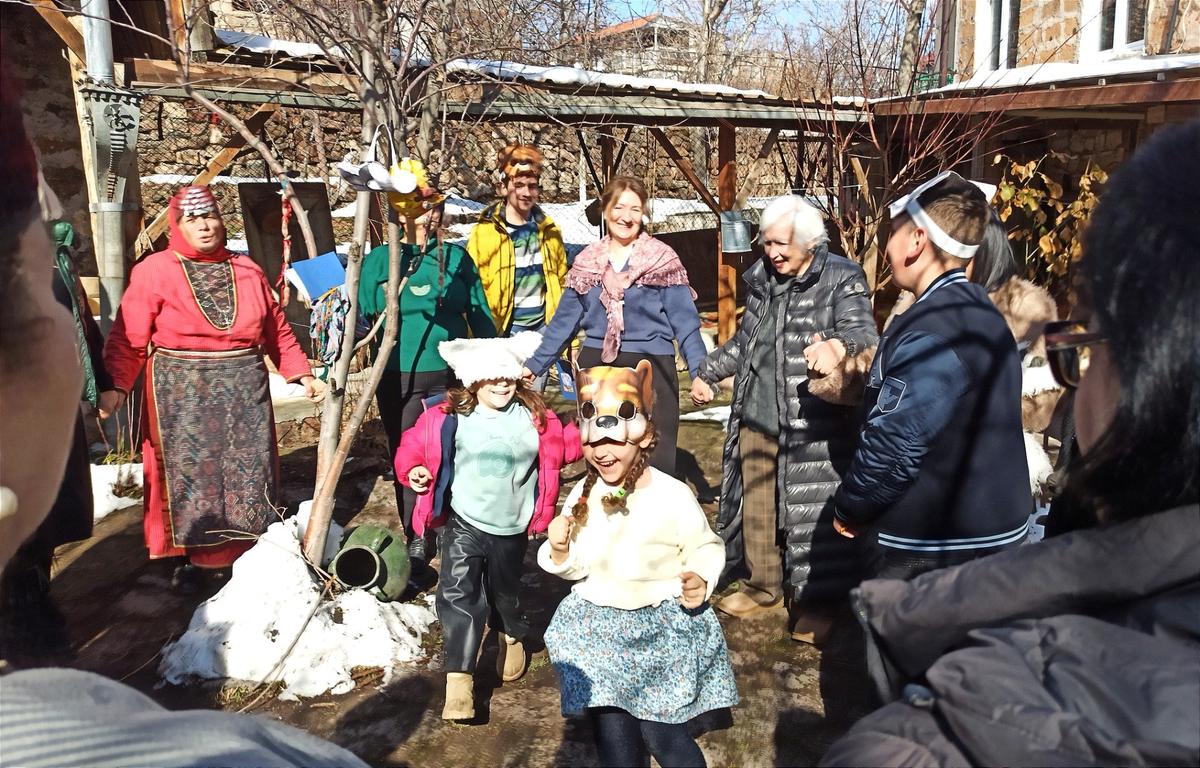 На празднике Барекендан в «Тонацуйц». Фото: Евгения Енгибарян