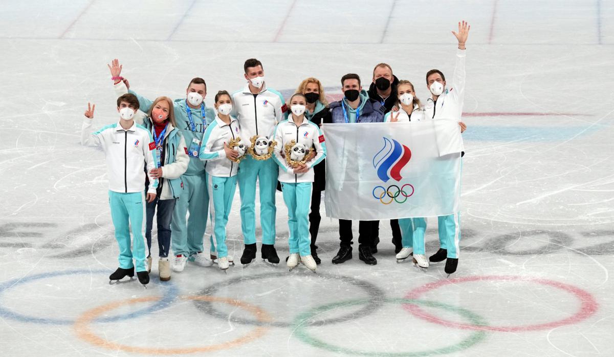 Участники командного турнира по фигурному катанию. Фото: РИА Новости