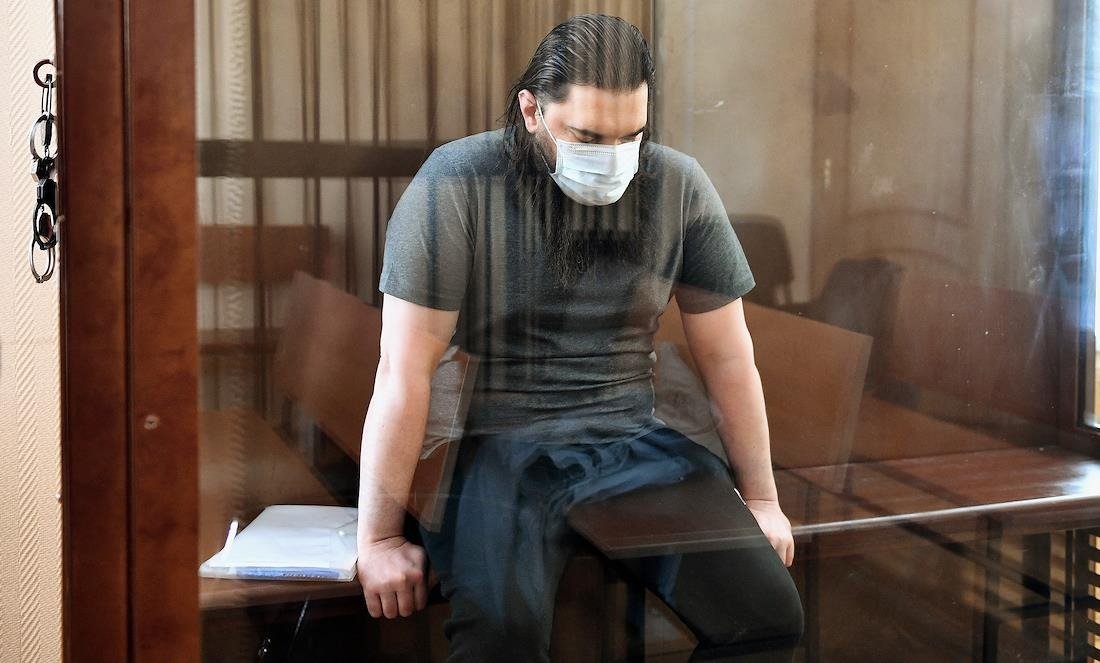 Кирилл Черкалин в суде. Фото: Иван Водопьянов / Коммерсантъ