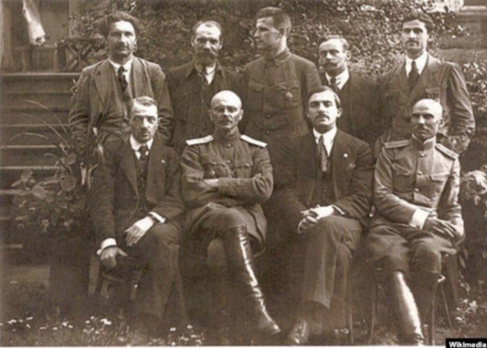 Члены Рады БНР, 1918 год. Фото: Wikimedia