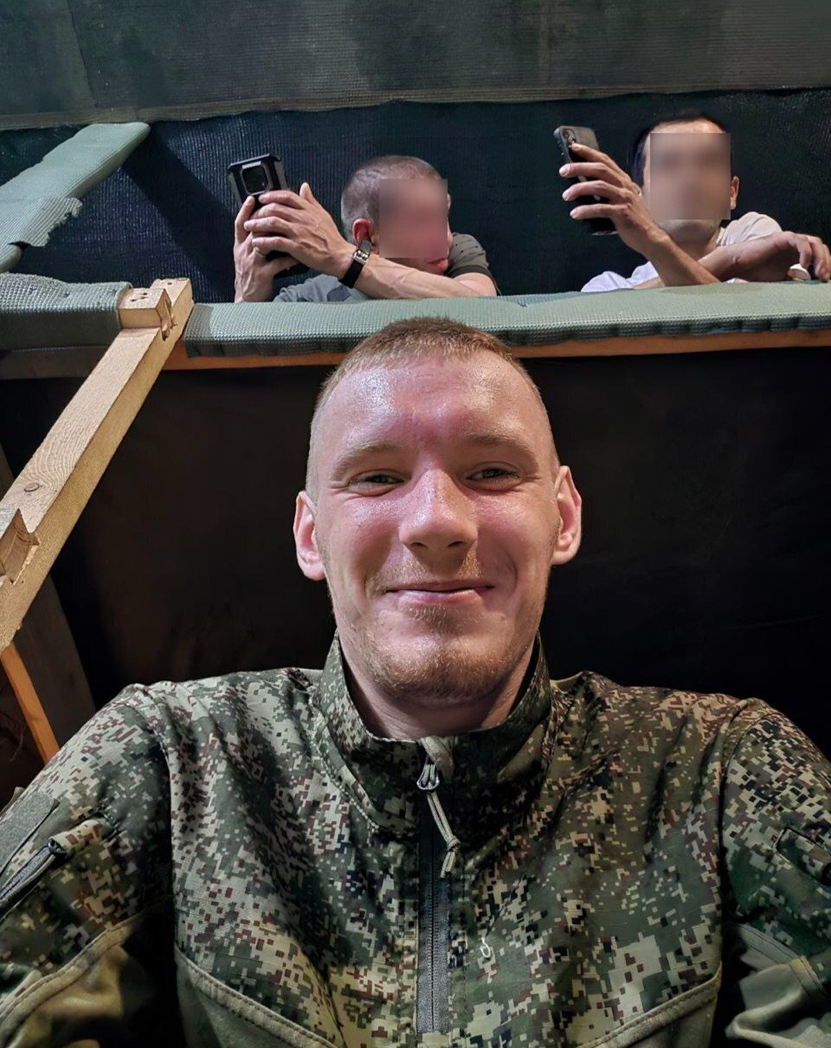 Одели Жеку после выхода из госпиталя. Фото: архив