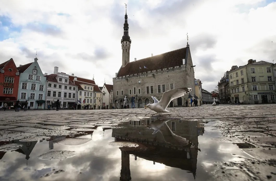 Ратушная площадь таллинского Старого Города. Фото: Валерий Шарифулин / ТАСС